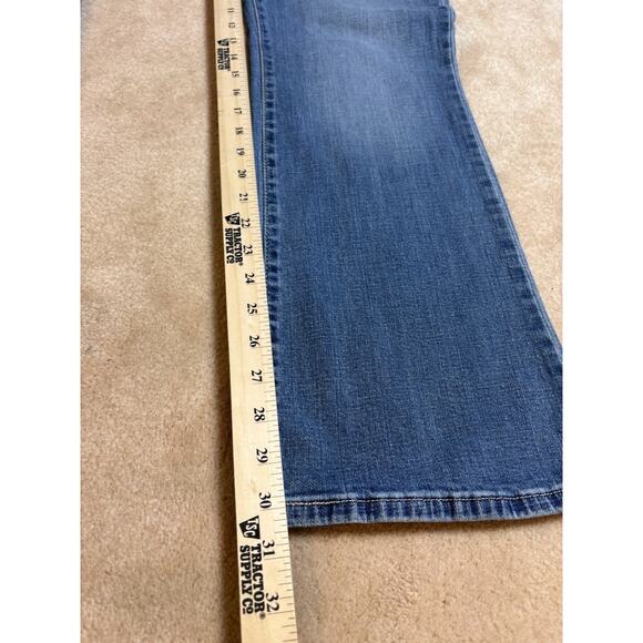 Levi's 515 Boot Cut Mid-Rise Jeans Womens Size 14 M Medium Wash Denim - Picture 5 of 6